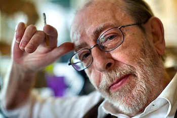 ALAIN DE BENOIST, PHILOSOPHE, INTELLECTUEL, POLITOLOGUE, PARIS, LE 9 MAI 2012.