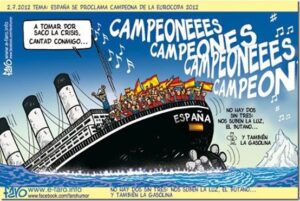 España se hunde