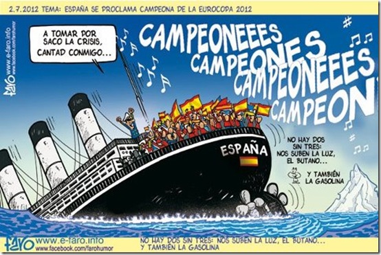 España se hunde
