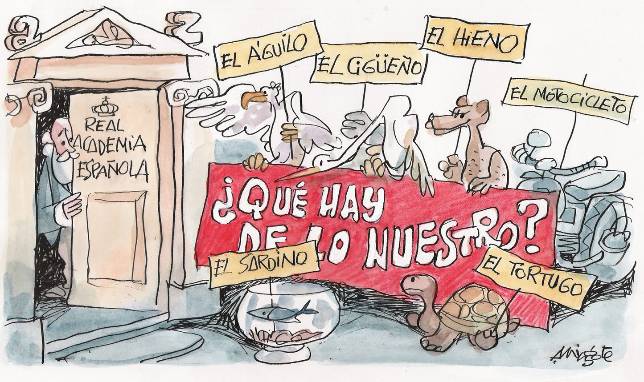 Sexismo en el lenguaje, Mingote