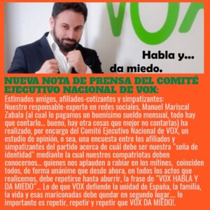 VOX da miedo