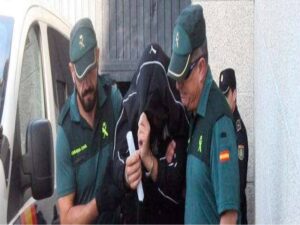 Hombre detenido por la Guardia Civil