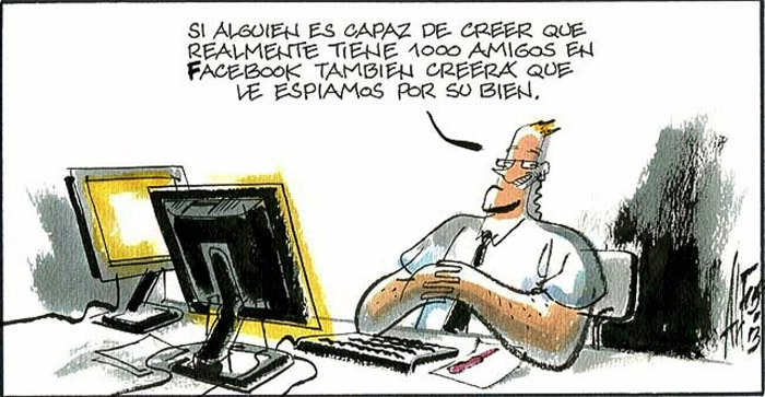 Espionaje en las redes sociales